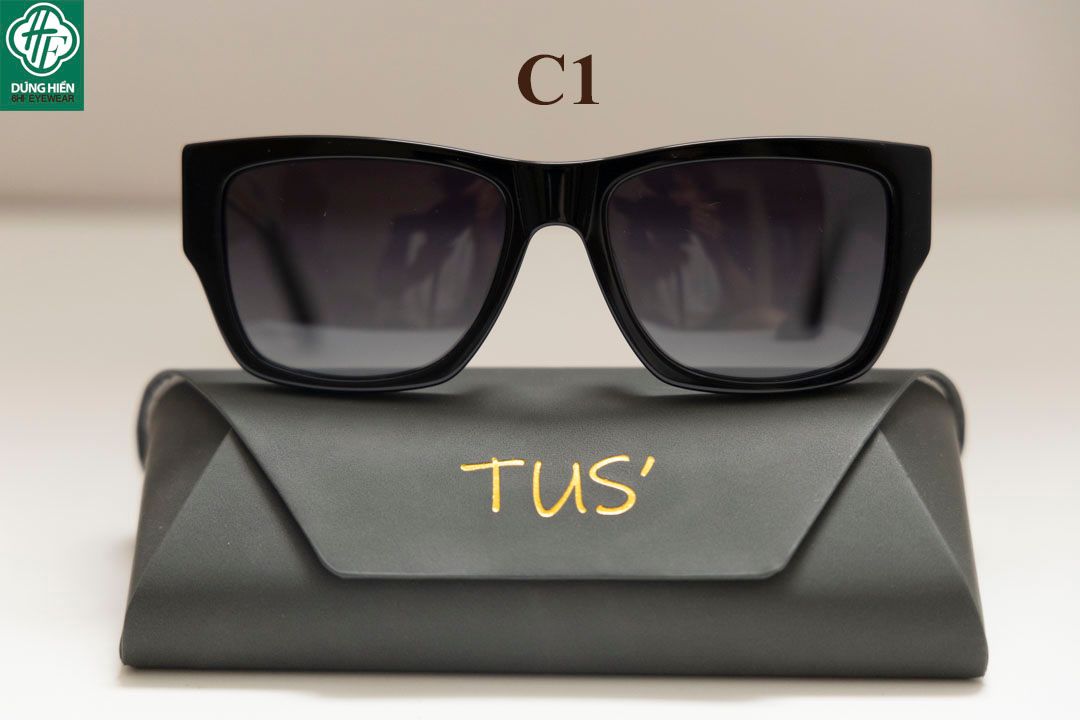  TUS - YD 1283 #Mát phân cực Acetate  Polarized Sunglasses 
