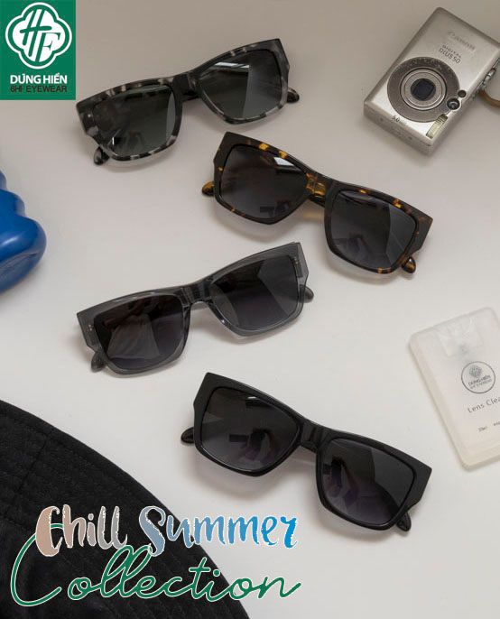  TUS - YD 1283 #Mát phân cực Acetate  Polarized Sunglasses 