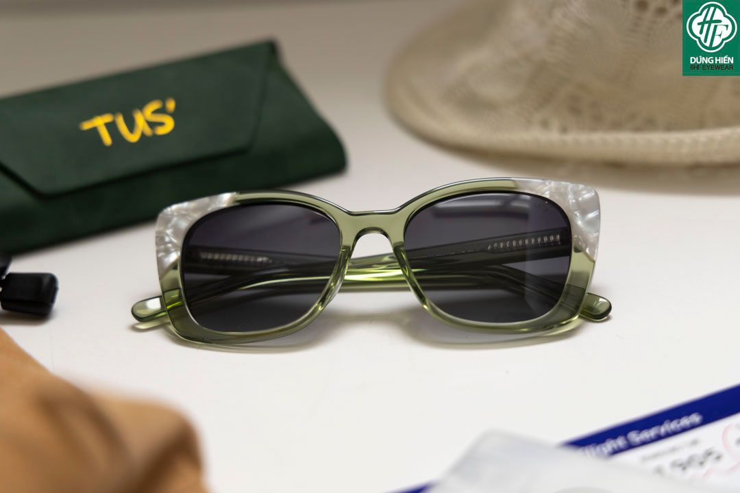  YD 1289 # Kính mát phân cực Acetate + Polarized Sunglasses 