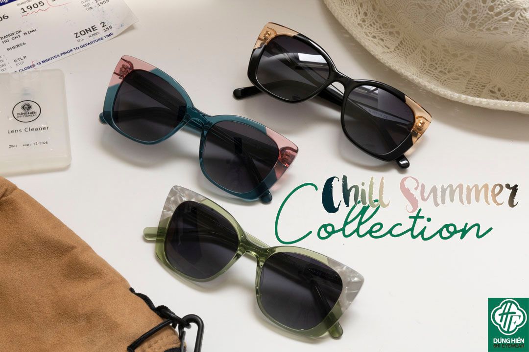  YD 1289 # Kính mát phân cực Acetate + Polarized Sunglasses 