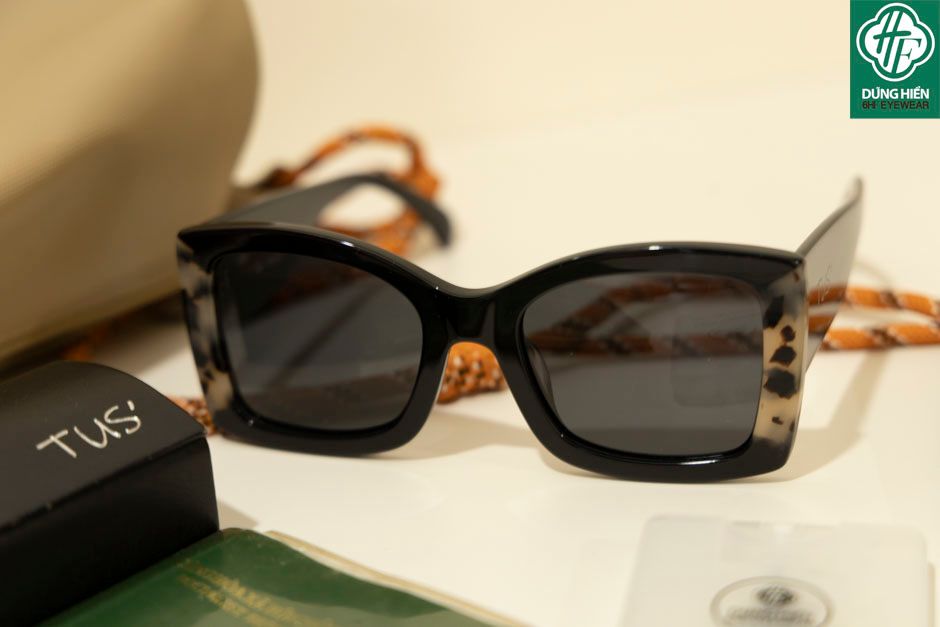  TUS - YD 1290 #Kính mát Phân cực Acetate Polarized sunglasses 