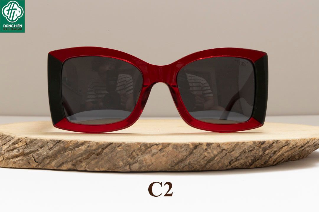  TUS - YD 1290 #Kính mát Phân cực Acetate Polarized sunglasses 