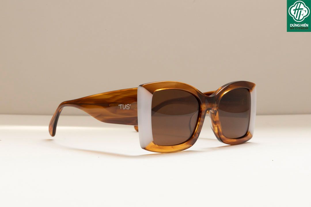  TUS - YD 1290 #Kính mát Phân cực Acetate Polarized sunglasses 