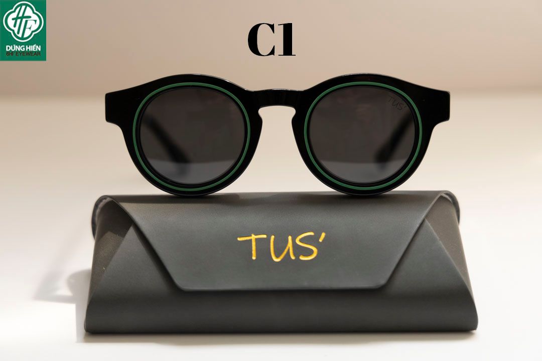  TUS'   YD 1306 Kính Mát Acetate Tròng Phân Cực_Polarized Sunglasses 