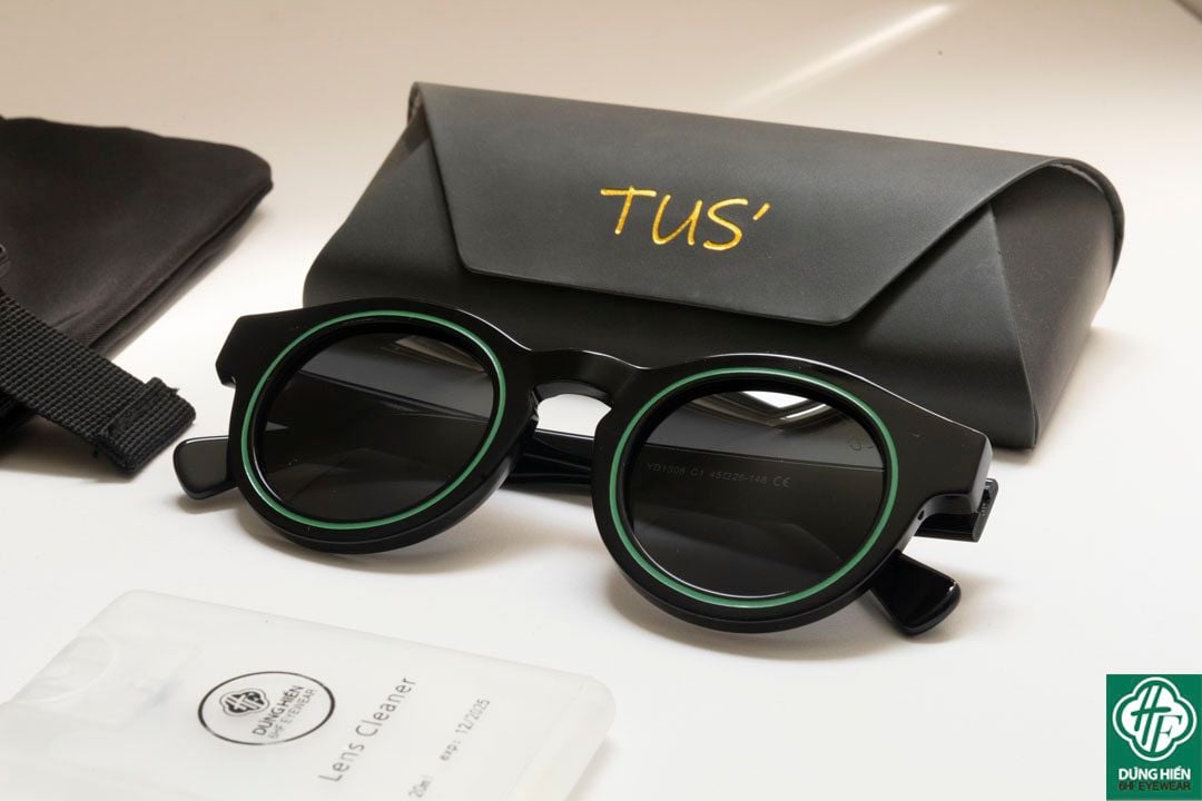  TUS'   YD 1306 Kính Mát Acetate Tròng Phân Cực_Polarized Sunglasses 