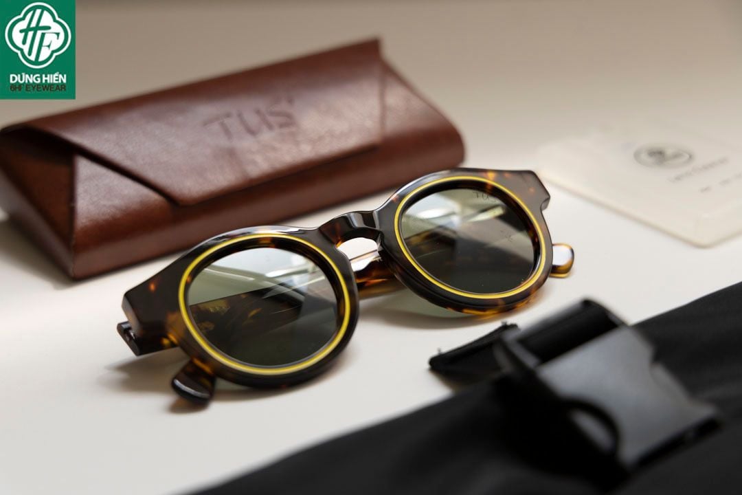  TUS'   YD 1306 Kính Mát Acetate Tròng Phân Cực_Polarized Sunglasses 