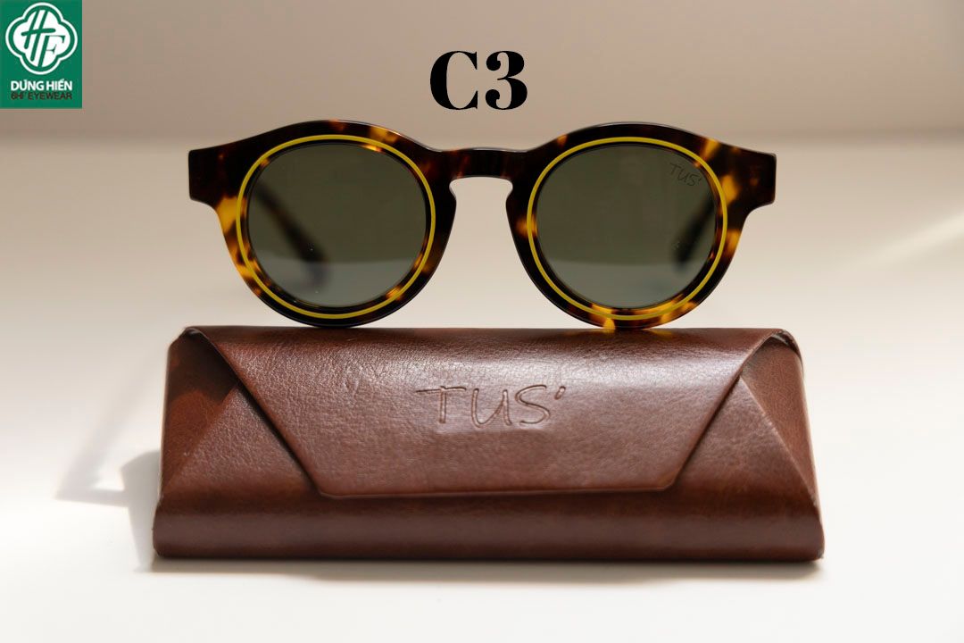  TUS'   YD 1306 Kính Mát Acetate Tròng Phân Cực_Polarized Sunglasses 
