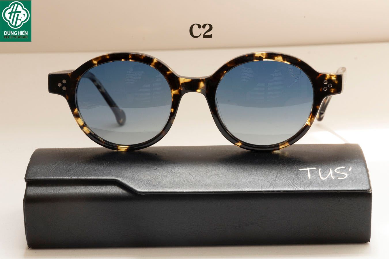  TUS'  YD 1307 Kính Mát Acetate Tròng Phân Cực_Polarized Sunglasses : 