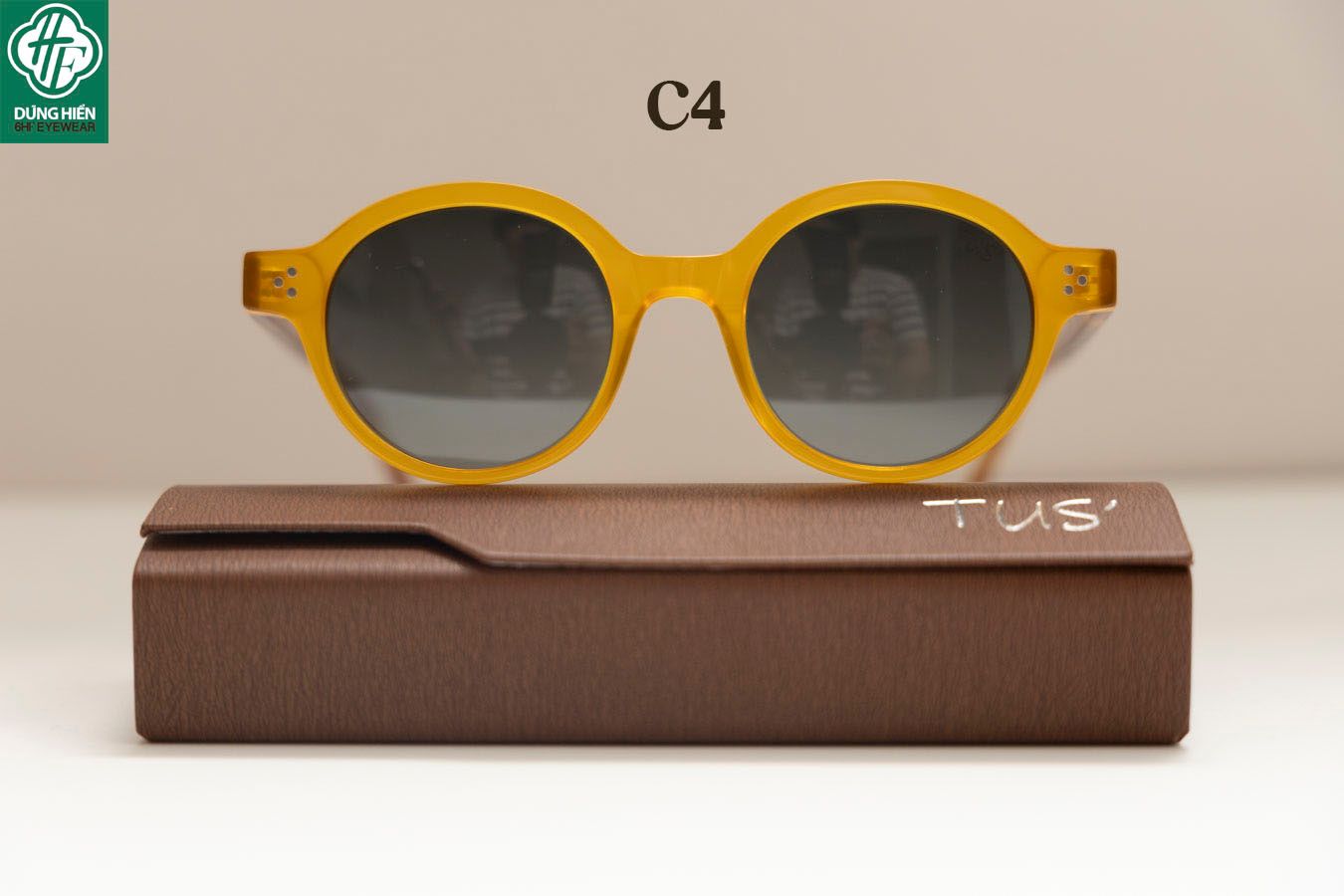  TUS'  YD 1307 Kính Mát Acetate Tròng Phân Cực_Polarized Sunglasses : 