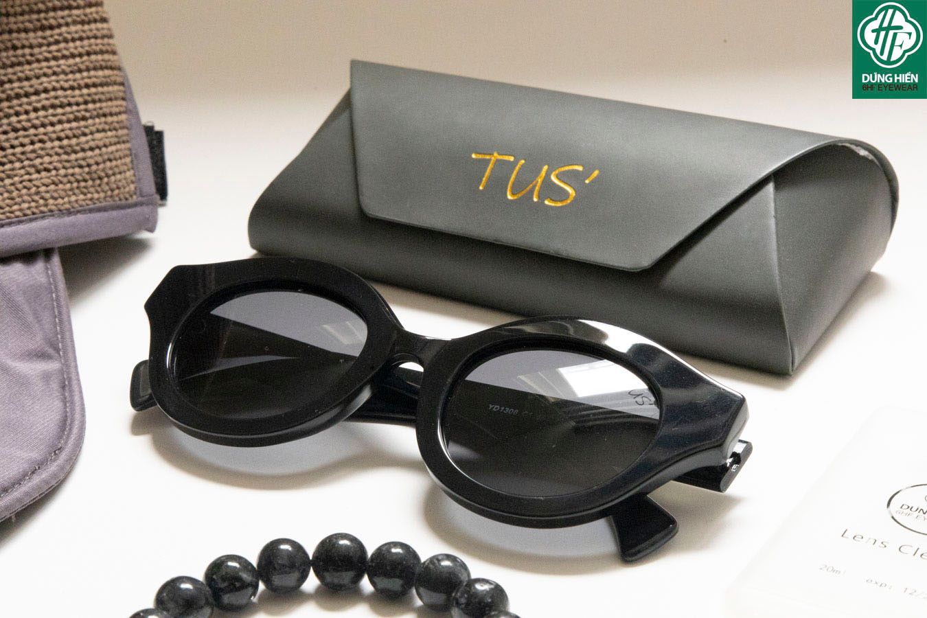 TUS'   YD 1308 Kính Mát Acetate Tròng Phân Cực_Polarized Sunglasses 