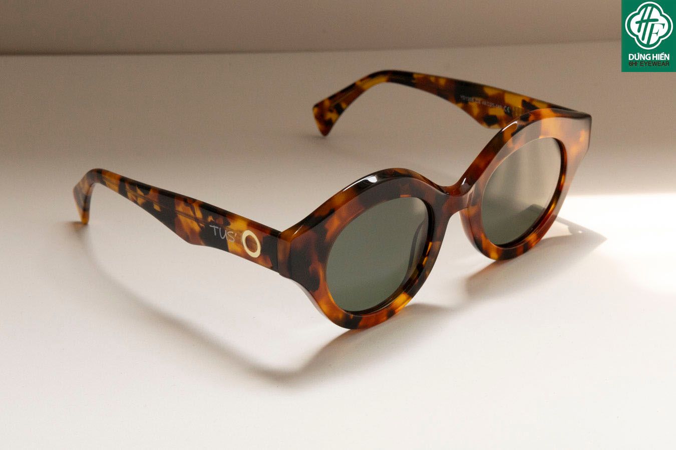  TUS'   YD 1308 Kính Mát Acetate Tròng Phân Cực_Polarized Sunglasses 
