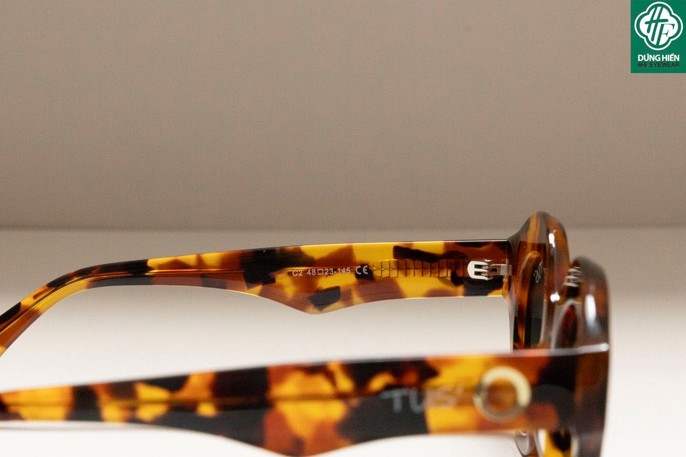 TUS'   YD 1308 Kính Mát Acetate Tròng Phân Cực_Polarized Sunglasses 