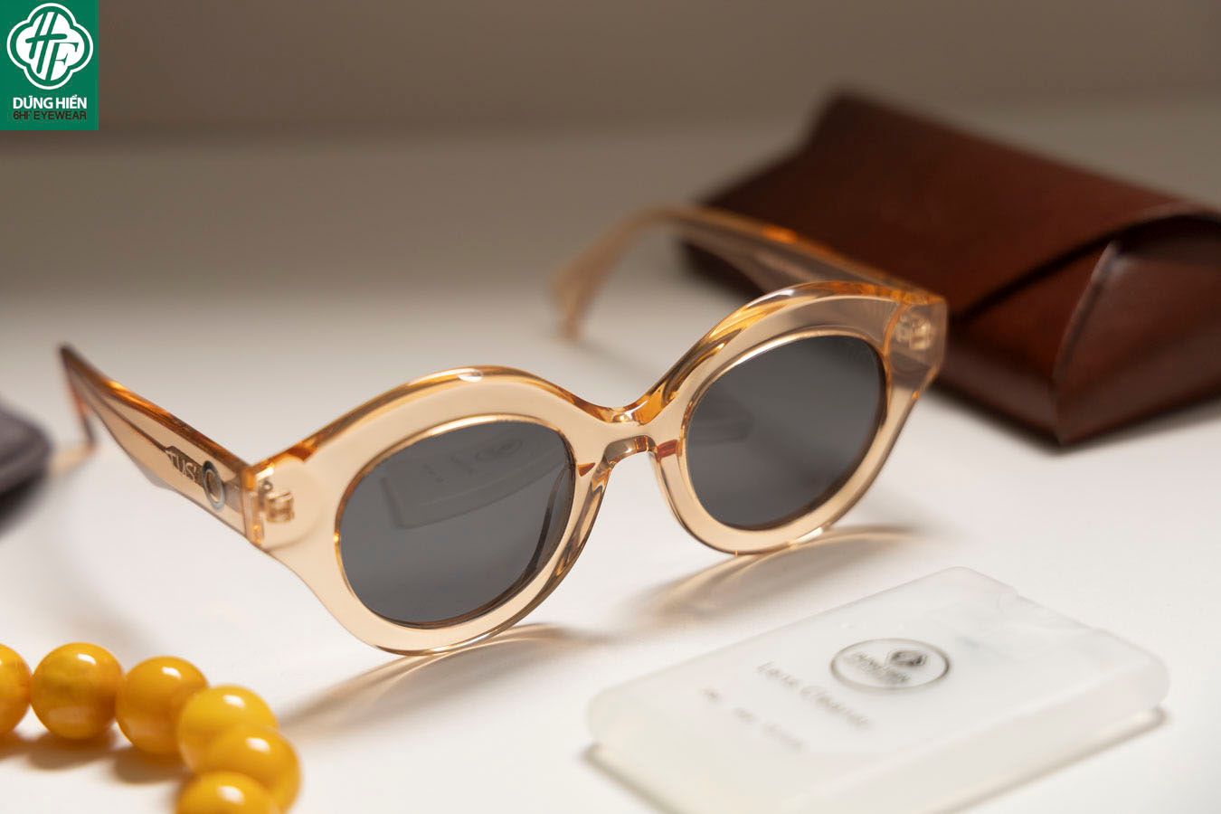  TUS'   YD 1308 Kính Mát Acetate Tròng Phân Cực_Polarized Sunglasses 