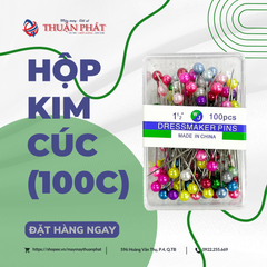 HỘP KIM GHIM (100 CÂY)