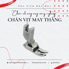 CHÂN VỊT MAY THẲNG