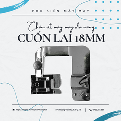 CHÂN VỊT CUỐN LAI 18MM