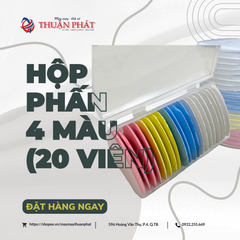 HỘP PHẤN 4 MÀU (20 VIÊN)