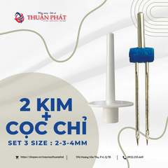 SET 3 SIZE KIM ĐÔI + CỌC CHỈ