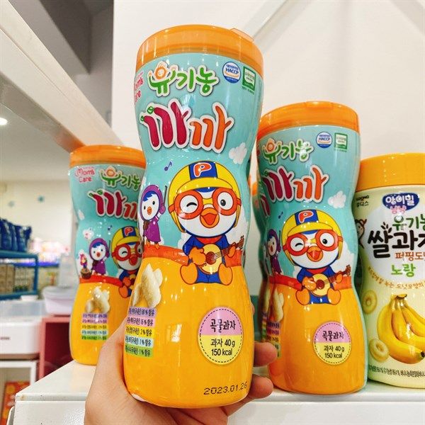 Bánh gạo hữu cơ Pororo Mom's Care Hàn Quốc 40g cho bé (6m+) – Happy Mommy -  Siêu thị mẹ và bé