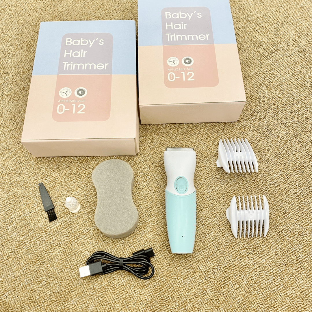 Tông đơ cắt tóc Baby's Hair Trimmer cho bé từ 0-12 tuổi – Happy Mommy - Siêu thị mẹ và bé Tông đơ cắt tóc Baby's Hair Trimmer cho bé từ 0-12 tuổi – Happy Mommy - Siêu thị mẹ và bé