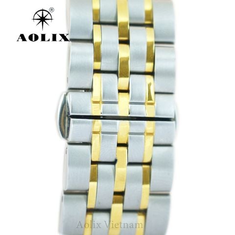  Đồng Hồ Chronograph Aolix AL-7045G Sapphire Bảo Hành Chính Hãng 