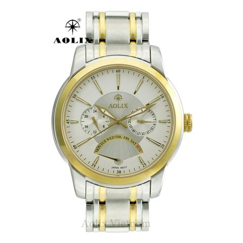  Đồng Hồ Nam Cao Cấp Aolix AL-7061G Dây Thép Sapphire Bảo Hành Chính Hãng 
