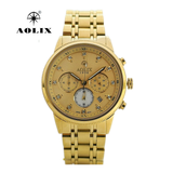  Đồng Hồ Chronograph Nam Aolix AL-7069G Sapphire Bảo Hành Chính Hãng 