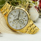  Đồng Hồ Chronograph Nam Aolix AL-7069G Sapphire Bảo Hành Chính Hãng 