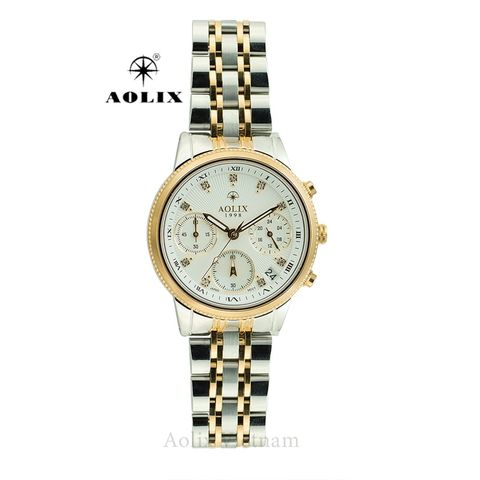 Đồng Hồ Nữ Chronograph Aolix AL-7069L Sapphire Bảo Hành Chính Hãng 5 Năm