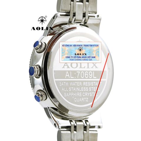 Đồng Hồ Nữ Chronograph Aolix AL-7069L Sapphire Bảo Hành Chính Hãng 5 Năm