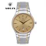  Đồng Hồ Nam Giá Rẻ Aolix AL-9065G Dây Thép Bảo Hành Chính Hãng 5 Năm 