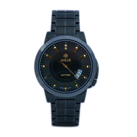 đồng hồ nam dây thép aolix al-9122g sapphire chính hãng