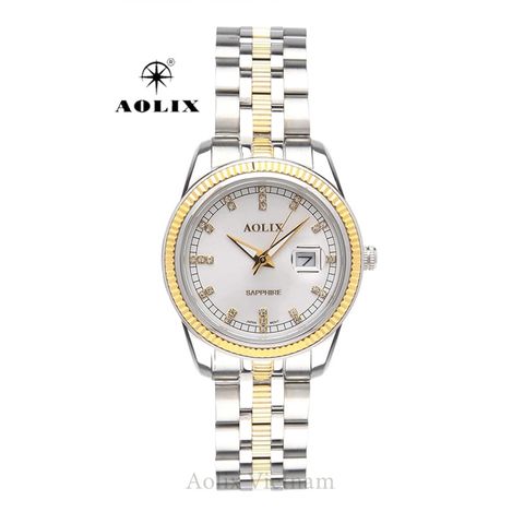  Đồng Hồ Thời Trang Nữ Aolix AL-9145L Sapphire Chính Hãng 