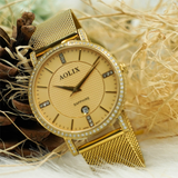  Đồng Hồ Nam Dây Lưới Aolix AL-9172G Sapphire Chính Hãng 