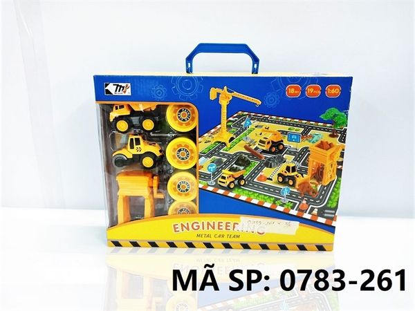  0783-261 HỘP XE CT + ĐÁT SÉT 