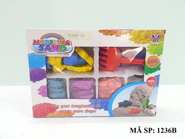  1236B HỘP ĐẤT SÉT CÁT NẶN THÚ + CÀO, XÚC (NGỰA, GẤU) 