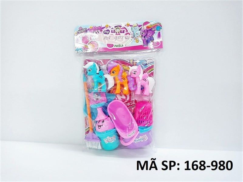  168-980 TÚI BẾP LAU NHÀ + 3C NGỰA PONY (PVC) 