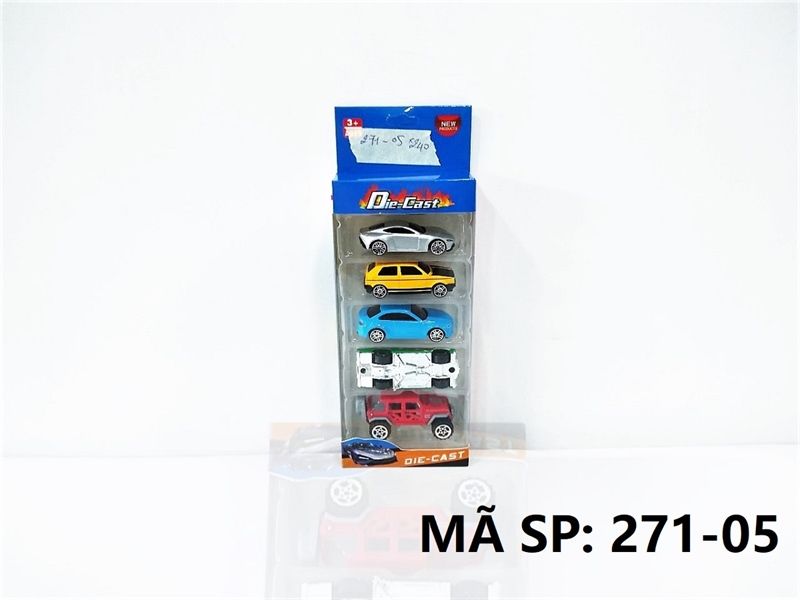  271-05 HỘP XE HƠI, JEEP SẮT TRỚN 5C ĐỦ MẪU 