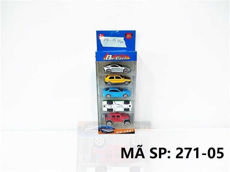  271-05 HỘP XE HƠI, JEEP SẮT TRỚN 5C ĐỦ MẪU 