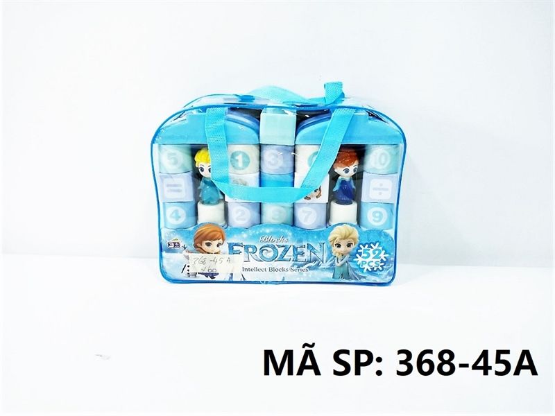  368-45A TÚI RÁP GIỎ XÁCH NHÀ NGƯỜI TUYẾT + 2 BÉ 52 MIẾNG Frozen 