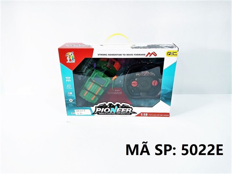  5022E HỘP XE JEEP MỞ CỬA ĐK 7 Đ.TÁC CÓ SẠC, VÔ LĂNG 118 PIONEER (VUÔNG) 5023EC 5024EC 5025EC 