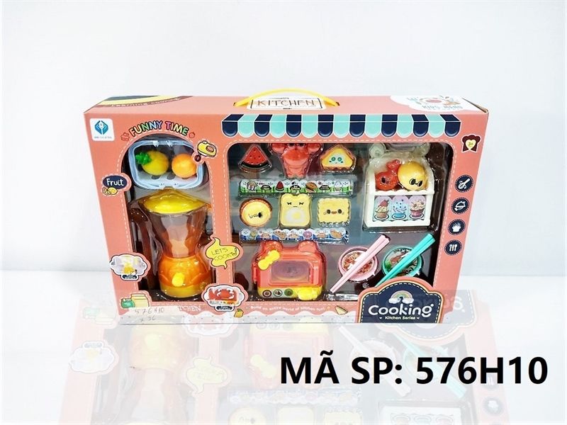  576H10 HỘP BẾP MÁY XAY SINH TỐ, LÒ NƯỚNG, KỆ BÁNH, CHÉN, ĐŨA, GIỎ TRÁI CÂY Cooking 576H-9, 576H-10 
