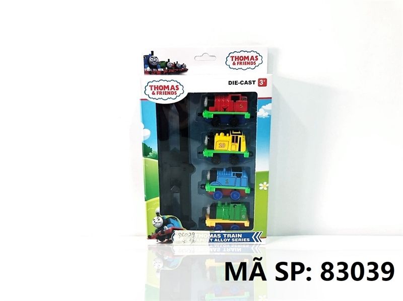  83039 HỘP XE LỬA THOMAS SẮT 4C + 1C BẮN TRƯỢT (Thomas & Friends) 
