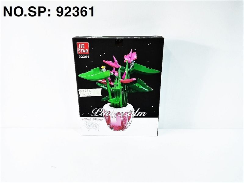  92361 HỘP LOGO RÁP CHẬU BÔNG 257 MIẾNG LINK LALM JIE STAR 