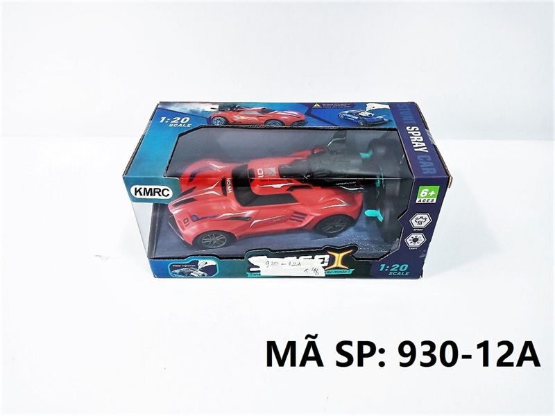  930-12A HỘP XE HƠI ĐK 7 Đ.TÁC, CÓ SẠC, PHUN KHÓI TL 1:20 Speed KM660-, 930-3 