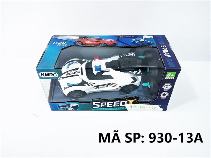  930-13A HỘP XE HƠI CS ĐK 7 Đ.TÁC, CÓ SẠC, PHUN KHÓI TL 1:20 Speed KM660-, 930-3 