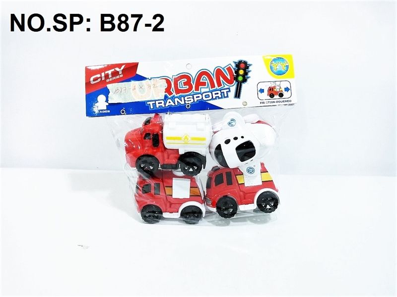  B87-2 TÚI XE CT CỨU HỎA TRỚN 4C ĐỦ MẪU (BỒN, THANG, MÁY BAY) (PVC) URBAN A87-1-2, B87-1-2, C87-1-2, D87-1-2, E87-1-2 