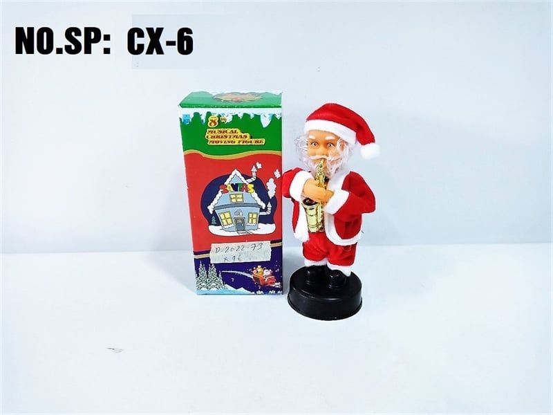  CX-6 HỘP NOEL PIN 3 MẪU (THỔI KÈN, CẦM ĐUỐC, CẦM ĐÈN) 