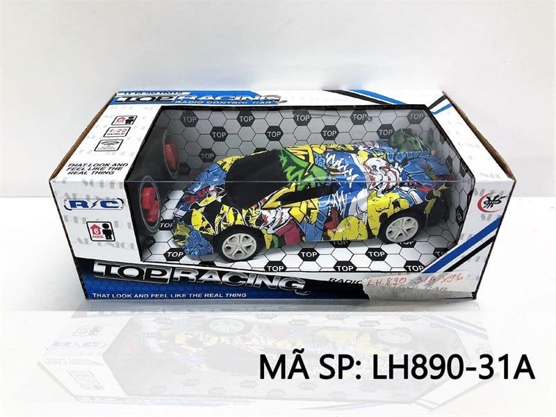  LH890-31A HỘP XE HƠI LAMBORGHINI ĐK 7 Đ.TÁC, KHÔNG SẠC TL 1:22 Top Racing 
