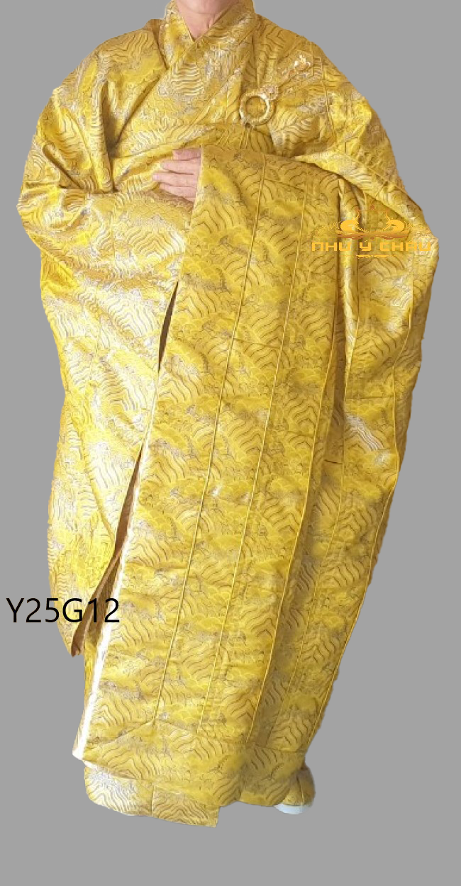 CÀ SA Y 25 ĐIỀU VẢI GẤM - Y25G12